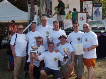 Antigua Sailing Week 2007 / 2007-04, Gesamtsieg ‚bareboats‘ Georg Ondrej & Team beim 1. Antritt!